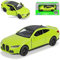 Welly B*M*W 4er G22 M4 Coupe Grün Gelb Ab 2020 ca 1/43 1/36-1/46 Modell Auto mit individiuellem Wunschkennzeichen