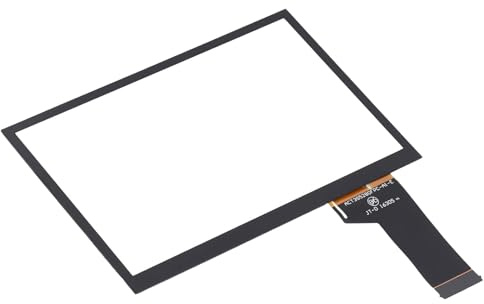 Crumye Auto Touchscreen Glas Ersatz für MIB TDO-WVGA0633F00039 T6/Caddy | Mit Kleber, Berührungsempfindlich, Reflexionsschutz/Blendschutz, Fingerabdruckprävention, Acrylmaterial, TDO-WVGA0633F00045