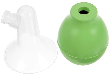 Manuelle Stillpumpe Milchpumpen zum Abpumpen, Tragbar mit Trichter | Gummi und Kunststoff, Allgemein Einsetzbar, Sicher und Zuverlässig, Grüne Ausführung für Stillen
