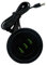 Trufolxiaz Station Chargement USB Double Encastrée 3 Prises Câble 170 Cm Type B Bouche pour Tablettes Téléphones Station Chargement Bureau Électronique