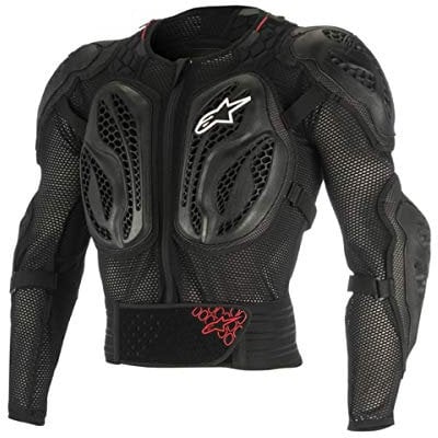 Alpinestars Herren Bionic Action Motorrad berzug, Schwarz/Rot, M-L EU