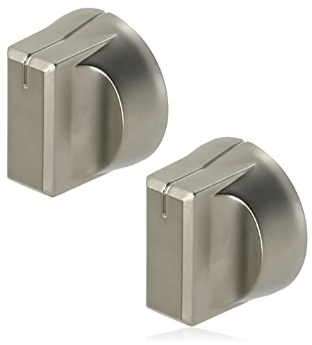 Spares2go Control Knob for Belling and Stoves Cooker Oven Hob (Pack of 2, Knobs)