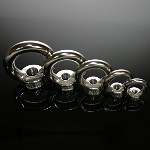 Ringmuttern Zurrösen Muttern Edelstahl A2 V2A DIN 582 M 6 M 8 M 10 M 12 M 16 (M16)