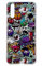 DasKAn Cover in silicone brillante per Huawei P20 Pro, luce fluorescente al buio, divertente graffiti colorato, ultra sottile, morbida, in gomma, antiurto, flessibile, in TPU, #2