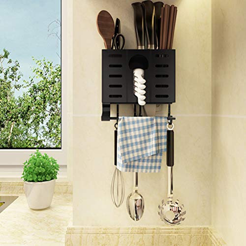 Rack Baguettes Cuisine Porte-Couteau Mural Baguettes Cage ménage Stockage assaisonnement