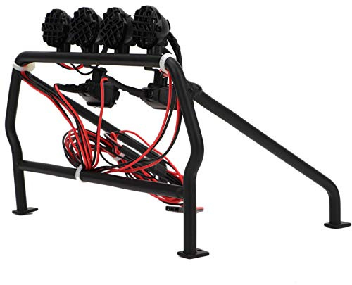 Leftwei Roll Cage, 1/10 RC Car Roll Cage Rc Crawler Roll Bar Rc Truck Roll Bar RC Roll Cage, Rc Crawler Roll Cage for RC Car