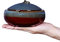 Keramik-Aschenbecher mit Deckel, winddichter Zigarettenaschenbecher für den Innen- und Außenbereich, Aschenbecher für Raucher, Schreibtisch, Raucher, Aschenbecher für Zuhause, Büro, Dekoration, 13 cm,