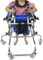 Medizinischer Posterior-Rollator Lauflernhilfe für die unteren Gliedmaßen Rehabilitationshilfen Steh-Rollator mit Armlehne für Kleinkinder, Kinder, Jugendliche