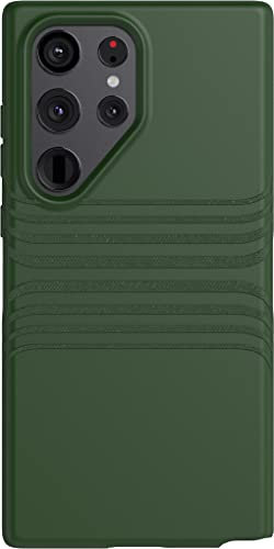 Tech21 Evo Tactile case for Samsung Galaxy S23 Ultra - 16ft Drop Protection - non-slip grip - Green
