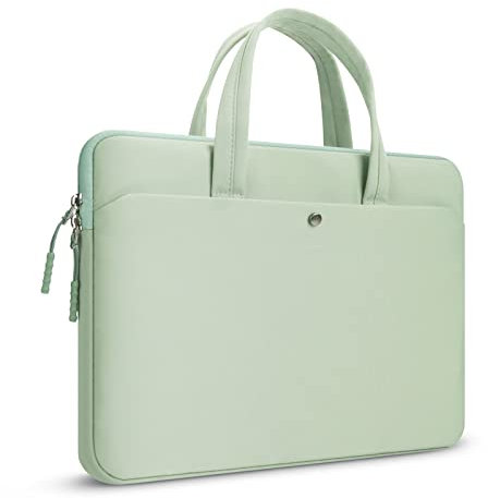 MicaYoung 15,6 Pouces Housse pour Ordinateur Protection Pochette Compatible avec 15 15.6 16 Pouces Acer ASUS Dell HP Thinkpad Chromebook Computer Notebook, Vert