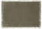 Atmosphera - Khaki Tischset mit Fransen, Baumwolle, 45 x 30 cm, 1 Stück