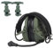 TS TAC-SKY C III Noise Cancelling Tactical Headphones, Neues Abnehmbares Kopfband Und ARC-Helmschienenhalterung Für U94 PTT (Color : OD)