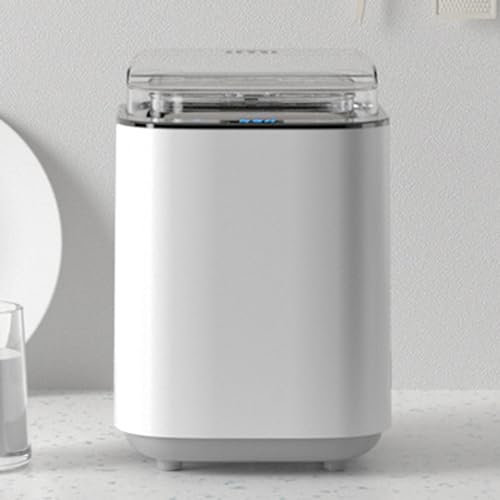 LAZRU Yogurtera Automática De 800ML, Yogurtera Griega Eléctrica, con Tarro De Vidrio Reutilizable, Control De Temperatura De 10 Niveles Y Refrigeración Automática