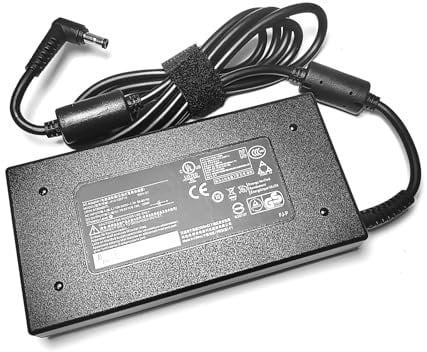 5.5x2.5mm 120W A12-120P1A ADP-120MH D Laptop Charger Power Adapter for MSI GE70 GS70 GE60 GE62 GP70 for Clevo W355ST W650SJ W370ST (19.5V 6.15A)