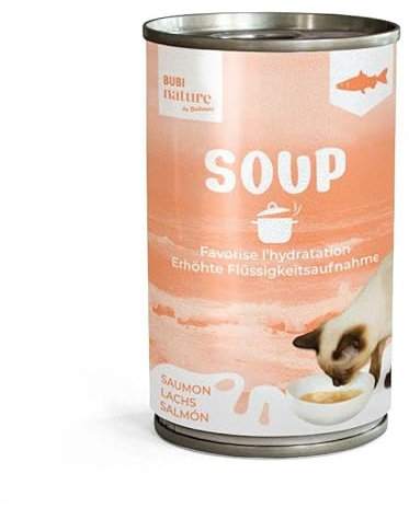 Bubimex Bubi Nature Katzensuppe, 20 x 135 g (Lachs)