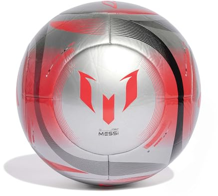 adidas Unisex Messi Club Ball, Royal Blue/Semi Blue Burst/Solar Yellow, 4