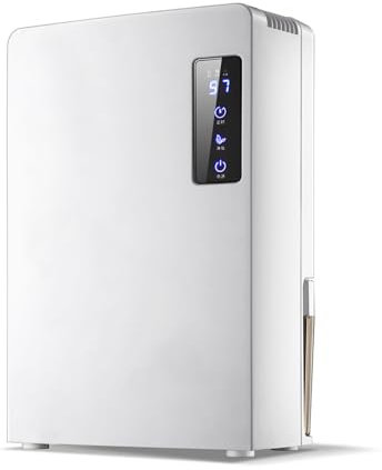 Deumidificatore domestico, 90 W ad alta potenza ultra silenzioso per camera da letto bagno seminterrato piccolo deumidificatore per aria di ritorno secca