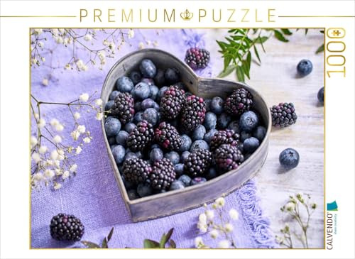 CALVENDO Puzzle Herz der Beeren | 1000 Teile Lege-Größe 64 x 48 cm Foto-Puzzle für glückliche Stunden
