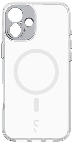 ShiftCam Kameratasche kompatibel mit iPhone 16 | Integrierte Objektivhalterung | Magnetische Tasche | Im Handumdrehen atemberaubende Fotos schießen (Clear, iPhone 16 Plus)