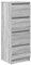 vidaXL Sideboard Grau Sonoma 37,5x35x99 cm Holzwerkstoff, Kommode, Schrank, Flurschrank, Anrichte, Küchenschrank, Wohnzimmerschrank, Wohnzimmermöbel