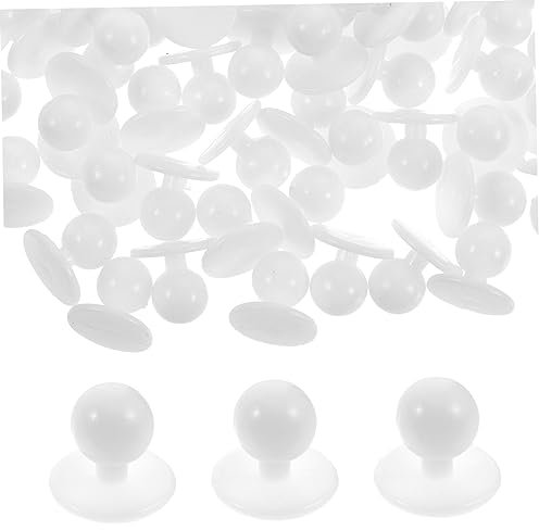 Angoily 100stücke Kochjackenknöpfe Aus Kunststoff Praktische Nähknöpfe Für Mäntel Anzüge Kleidung Und Bastelprojekte Stabil Und Dekorativ