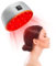 LTdlhFk Rotes Licht Therapie Haarwachstum Cap, Haarwachstum Helm (660nm, 850nm), Doppelte Wellenlänge Luminotherapy Cap, 3 Geschwindigkeit Einstellung, Verbessert Die Gesundheit Der Kopfhaut,Grey