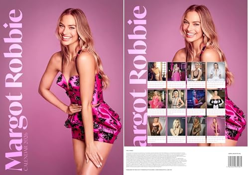Margot Robbie Kalender 2026 A3 30 x 42 cm 12 Monate tolle Fotografie - RR