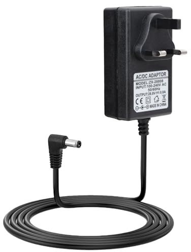 28.8V For Hoover Charger Replacement, Compatible For Shark Hoover Charger IZ201UK IZ201UKT IZ202UK IZ202UKT IF200 IF201 IF202 IF250 IF251 IF281 IF285 IR141 IR200 IZ103UKGB Cordless Stick Vacuum Adapte