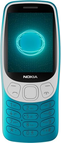Nokia 3210 4G, 6,1 cm (2,4 Zoll), 89 G, robust, blau, W129274918 (robustes blaues Telefon)