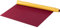 Gedotec Filztuch für Besteckhalter-Sortiment selbstklebend | Schubkasten-Filztuch 100 x 45 cm | Filz ist WEINROT | Schubladeneinlage Schubkasten zum Kleben | 1 Stück - Schubladen-Matte Filz
