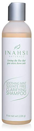 Inahsi Naturals Beruhigendes Minzsulfatfreies klärendes Shampoo (236 ml)