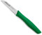 Arcos Serie Nova, Spelucchino Coltello per sbucciare, Lama Acciaio Inossidabile NITRUM 80 mm, Manico Polipropilene, Colore Verde