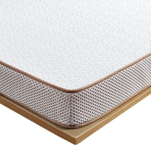 BedStory Surmatelas 160 x 200 à Mémoire de Forme de 7.5CM, Surmatelas Réversible de Haute Densité avec Gel Plus Respirant, Housse Amoivible et Lavable