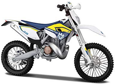 Maisto Husqvarna FE 501 - Kit modellino modellino pressofuso per moto, scala 1:12