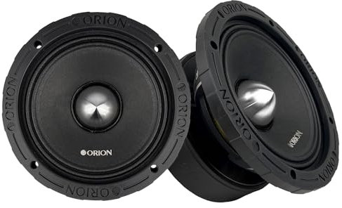 Orion XTRPRO XPM654MBF 6.5 4 OHM Series Super Big Ferrite Car Audio Car Stereo Mid Bass Set of 2 Speaker