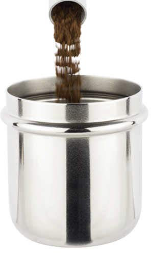 Motta Portafilter Dosing Cup | pojemnik do dozowania kawy | Wysokość: 60 mm | Made in Italy