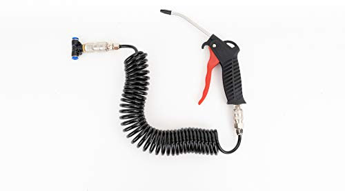 Luftblaspistole mit DüseTEKSON 13KG/CM2 Druckluftpistole Luftblaspistole Schnellkupplung Hochdruck Ausblaspistolen Pneumatische Luftkompressor Reinigungswerkzeug für industrielle Reinigungsprozesse