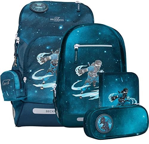 Beckmann Active Air FLX Schoolbag Set 6-teilig 20-25L Ninja Master