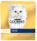 GOURMET Gold Senior 7+ Pate Fish Wet Cat Food 8x85g, Pack of 6