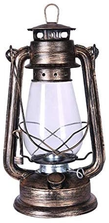Oellampe antiker Retro Öllampe, Öllampe Alt Alte Öllampe, Petroleumlampe, Land Air Nostalgische Licht Laterne Licht Laptop for Den Notfall Stromausfall Campingplatz Petroleumlampe Hurricane Laterne