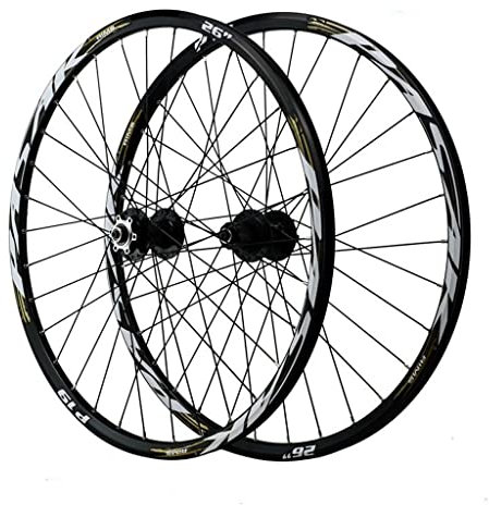DYSY MTB Fahrrad Laufradsatz 26/27,5/29 Zoll, Ultraleichte Aluminiumlegierung Scheibenbremse Hybrid/Berg Schnellspannräder 32 Loch für 7-11 Geschwindigkeit (Size : 29 inch)