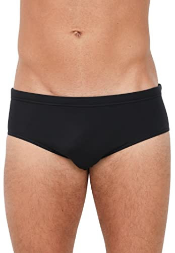 DSQUARED2 Beachwear Uomo Nero Slip Mare con Maxi Stampa Icon 48