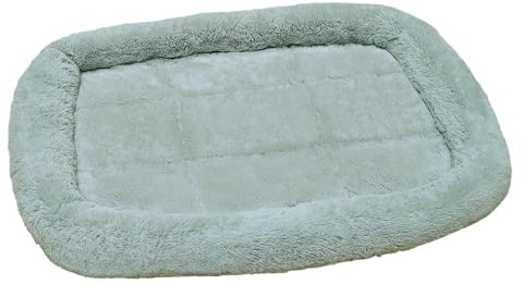 Nobby 61956 Matte mit Rand oval Classic BIAN hellgrau L x B x H: 68 x 48 x 8 cm