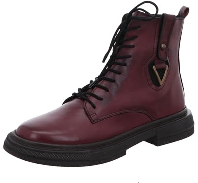 Gemini Damen Stiefelette Combat Schnürboot Leder 333085-02
