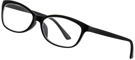 LEXXOO - Stylische Lesebrille mit Federscharnier in +2,5 Dioptrien in Schwarz - Klare Sicht dank hochwertiger Gläser – Leichtes und modernes Design - Fertiglesebrille für angenehmes Lesen und Arbeiten