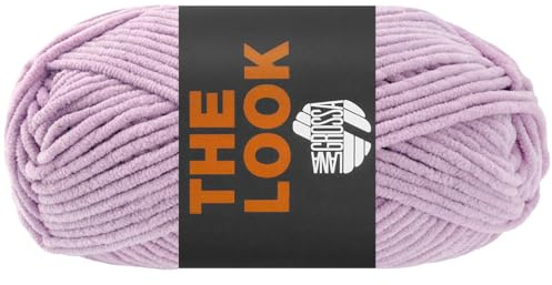 LANA GROSSA The Look | Samtig weiches und stabiles Chenillegarn | Handstrickgarn aus 100% Polyester | 100g Wolle zum Stricken & Häkeln | 120m Garn FB2