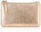 Andibro Portefeuille Cuir Brillant, Mini Portefeuille pour Femme Portable en PU Porte Monnaie avec Fermeture éclair Compartiment étanche pour Cartes de crédit et clés (Or)