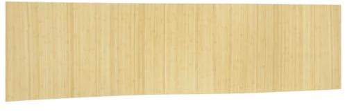 vidaXL Paravent, Raumteiler für Schlafzimmer Wohnzimmer Büro, Trennwand Umkleide, Sichtschutz Spanische Wand, Hell Natur 165x800cm Bambus