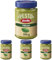 Barilla Pesto al Basilico 100% Vegetale, Pesto Vegano con Basilico Italiano, Senza Aglio, Senza Glutine e Senza Formaggi, Naturalmente Senza Lattosio, Sugo Pronto per Pasta, 195 g (Confezione da 4)