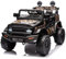 Baloveby Voiture Électrique pour Enfant 12V, Véhicule Électrique pour Enfants avec Suspension à Ressort Télécommande, Lumières LED, Bluetooth, 3 Vitesses (Noir)